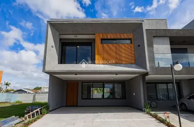Casa em condomínio fechado com 3 quartos à venda na rua théo benevenuto, 183, sarandi, porto alegre, 225 m2 por r$ 1.860.000