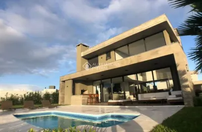 Casa em condomínio fechado com 4 quartos à venda na avenida paraguassu, 19, centro, xangri-lá, 300 m2 por r$ 4.500.000