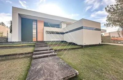 Casa em condomínio fechado com 4 quartos à venda na Avenida das Grevilhas, 1, Loteamento Residencial Vale do Canaã, Marília, 440 m2 por R$ 2.350.000