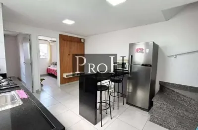 Apartamento cobertura à venda 2 quartos jardim irene santo andré