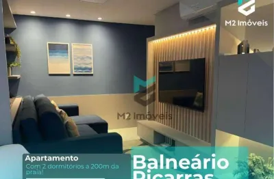 Apartamento com 2 dormitórios à venda, 67 m² por R$ 650.000,00 - Centro - Balneário Piçarras/SC