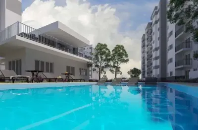 Apartamento de 2 qts com vaga próximo ao comércio, hospital, transporte farto, lazer e segurança .