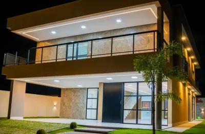 Casa condominio  alfaville paraiba com 5 suites ,sendo 2 duas suites com varanda e um closet amplo