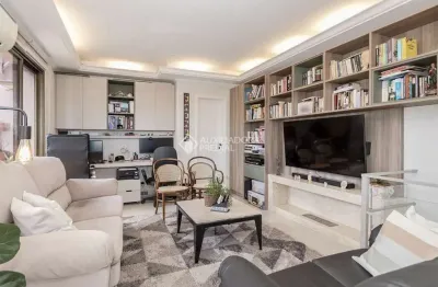 Cobertura com 2 quartos para alugar na rua coronel andré belo, 395, menino deus, porto alegre, 129 m2 por r$ 7.000