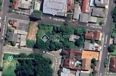 Terreno à venda na rua jaguaribe, 1, são josé, novo hamburgo, 370 m2 por r$ 180.000