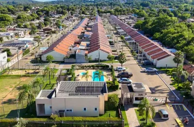 Casa em condomínio fechado com 2 quartos à venda na rua angola, 99, feitoria, são leopoldo, 95 m2 por r$ 270.000