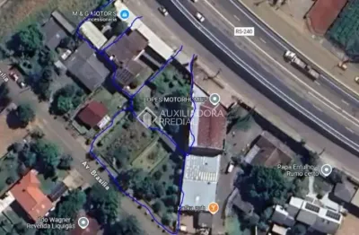 Terreno à venda na rs 240, 3415, rincão do cascalho, portão, 2300 m2 por r$ 3.300.000