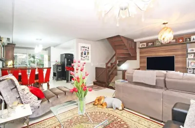 Casa em condomínio fechado com 3 quartos à venda na avenida coronel marcos, 500, pedra redonda, porto alegre, 235 m2 por r$ 870.000