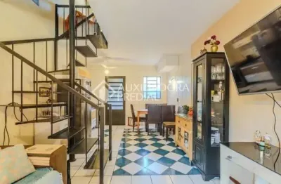 Casa em condomínio fechado com 3 quartos à venda na avenida otto niemeyer, 2417, tristeza, porto alegre, 96 m2 por r$ 360.000
