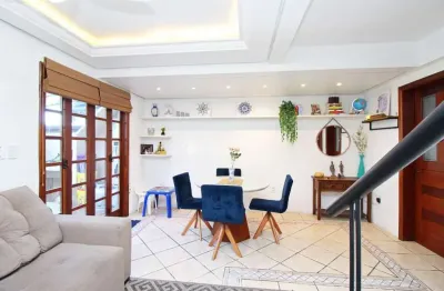 Casa em condomínio fechado com 3 quartos à venda na avenida wenceslau escobar, 3714, vila conceição, porto alegre, 136 m2 por r$ 590.000