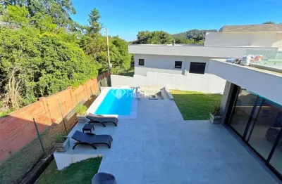 Casa em condomínio fechado com 4 quartos à venda na estrada das três meninas, 2000, vila nova, porto alegre, 340 m2 por r$ 3.100.000