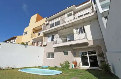 Casa em condomínio fechado com 3 quartos à venda na avenida altos do santa rita, 441, aberta dos morros, porto alegre, 305 m2 por r$ 985.000