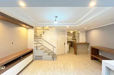 Casa em condomínio fechado com 3 quartos à venda na avenida wenceslau escobar, 3714, vila conceição, porto alegre, 139 m2 por r$ 689.000