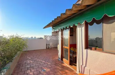 Cobertura com 2 quartos à venda na rua landel de moura, 1101, tristeza, porto alegre, 176 m2 por r$ 498.000