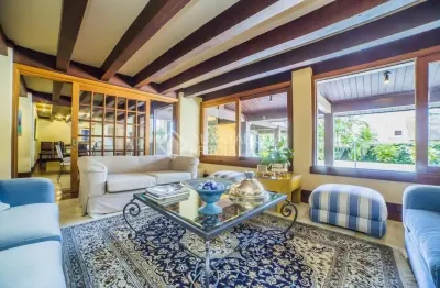 Casa em condomínio fechado com 4 quartos à venda na rua coroados, 1135, vila assunção, porto alegre, 667 m2 por r$ 3.899.000