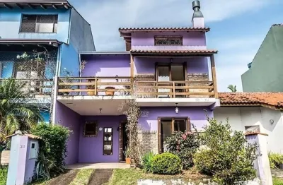Casa em condomínio fechado com 2 quartos à venda na rua fábio coelho de magalhães, 210, serraria, porto alegre, 166 m2 por r$ 439.900