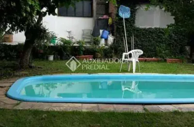 Casa em condomínio fechado com 3 quartos à venda na beco domience silva, 126, ponta grossa, porto alegre, 250 m2 por r$ 350.000