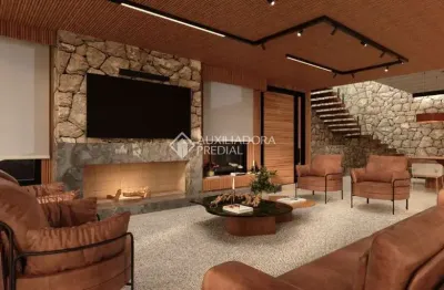 Casa em condomínio fechado com 4 quartos à venda na estrada das três meninas, 2001, vila nova, porto alegre, 540 m2 por r$ 5.960.000