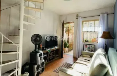 Casa em condomínio fechado com 2 quartos à venda na rua mura, 371, guarujá, porto alegre, 36 m2 por r$ 149.900