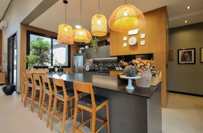 Casa em condomínio fechado com 3 quartos à venda na estrada das três meninas, 1501, vila nova, porto alegre, 270 m2 por r$ 2.480.000