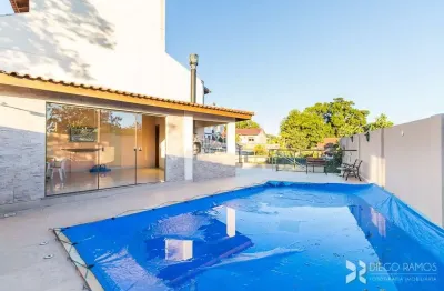 Casa em condomínio fechado com 3 quartos à venda na rua conselheiro xavier da costa, 2373, ipanema, porto alegre, 232 m2 por r$ 899.000