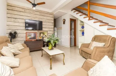 Casa em condomínio fechado com 3 quartos à venda na rua francisca prezzi bolognesi, 203, hípica, porto alegre, 178 m2 por r$ 595.000