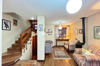 Casa em condomínio fechado com 3 quartos à venda na rua doutor possidônio cunha, 273, vila assunção, porto alegre, 194 m2 por r$ 720.000