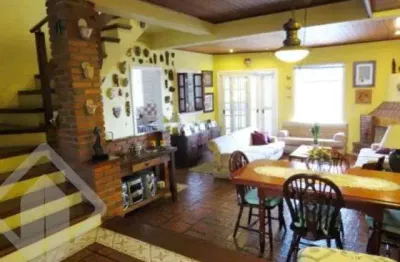 Casa em condomínio fechado com 3 quartos à venda na rua padre joão batista reus, 1700, vila conceição, porto alegre, 198 m2 por r$ 668.000