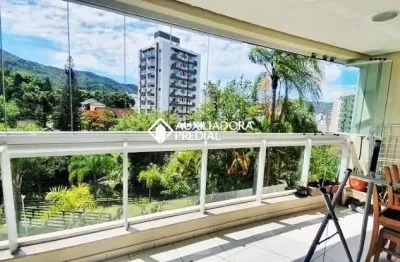 Apartamento com 3 quartos à venda na servidão antônio cipriano pereira, 105, itacorubi, florianópolis, 112 m2 por r$ 1.540.000