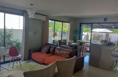 Casa em condomínio fechado com 3 quartos à venda na rua da escova de garrafa, 541, cachoeira do bom jesus, florianópolis, 215 m2 por r$ 1.970.000