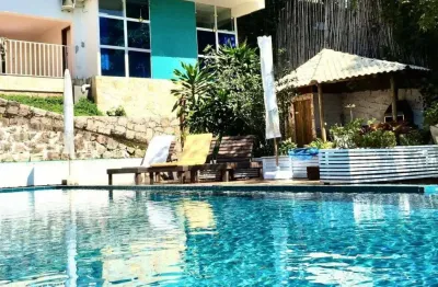 Casa com 5 quartos à venda na rodovia rafael da rocha pires, 4799, sambaqui, florianópolis, 520 m2 por r$ 5.000.000