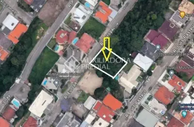 Terreno à venda na rua europa, 410, trindade, florianópolis, 417 m2 por r$ 850.000