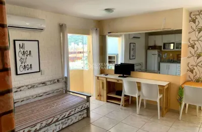 Apartamento com 1 quarto à venda na avenida professor milton leite da costa, 356, canasvieiras, florianópolis, 32 m2 por r$ 399.000