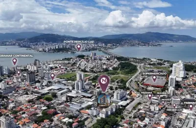 Apartamento com 2 quartos à venda na rua libia cruz, 321, estreito, florianópolis, 111 m2 por r$ 886.457