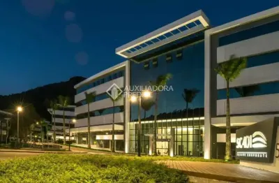 Sala comercial à venda na rodovia josé carlos daux, 5500, saco grande, florianópolis, 34 m2 por r$ 450.000