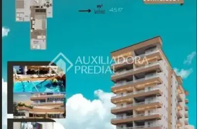 Apartamento com 1 quarto à venda na rua panamá, 489, guilhermina, praia grande, 51 m2 por r$ 330.000