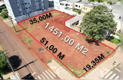 Terreno à venda, 1451 m² por r$ 2.499.000,00 - alto alegre - cascavel/pr