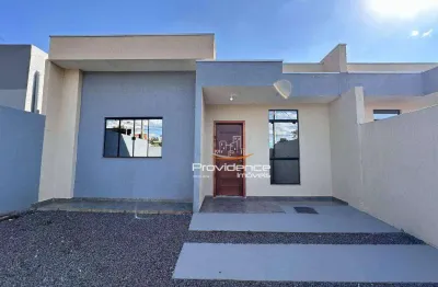 Casa com 3 dormitórios para alugar, 66 m² por r$ 1.775,00/mês - santa felicidade - cascavel/pr