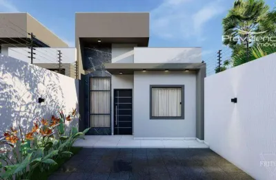 Casa com 3 dormitórios à venda por r$ 400.000,00 - brasmadeira - cascavel/pr