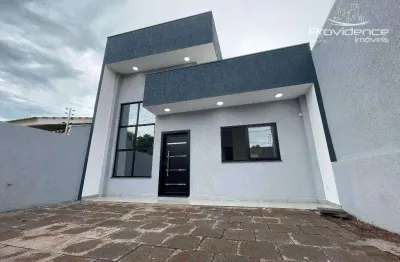 Casa com 3 dormitórios à venda, 90 m² por r$ 590.000,00 - alto alegre - cascavel/pr