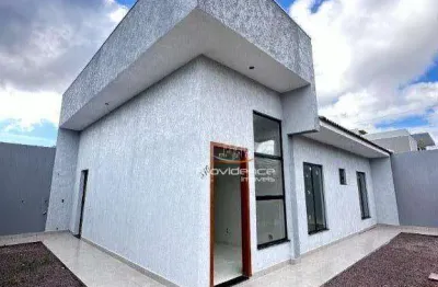 Casa com 3 dormitórios à venda, 60 m² por r$ 399.000,00 - santa felicidade - cascavel/pr