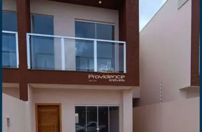 Sobrado com 3 dormitórios à venda, 91 m² por r$ 390.000,00 - floresta - cascavel/pr