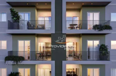Apartamento com 2 dormitórios à venda, 61 m² por r$ 406.271,25 - floresta - cascavel/pr