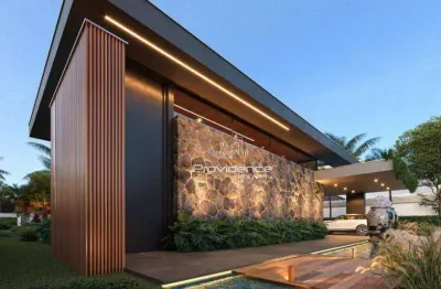 Casa com 4 dormitórios à venda, 374 m² por r$ 3.670.000,00 - industrial - cascavel/pr