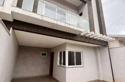 Sobrado com 3 dormitórios à venda, 124 m² por r$ 640.000,00 - coqueiral - cascavel/pr