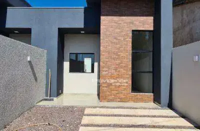 Casa com 3 dormitórios à venda, 72 m² por r$ 300.000 - floresta - cascavel/pr