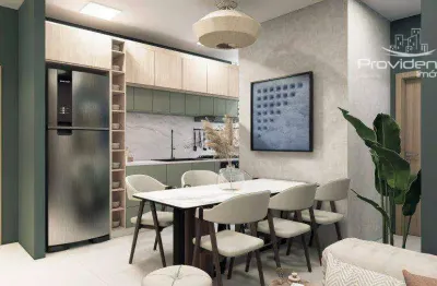 Apartamento com 2 dormitórios à venda, 56 m² por r$ 419.900,34 - neva - cascavel/pr