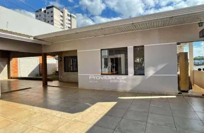Casa para alugar, 210 m² por r$ 6.500,00/mês - centro - cascavel/pr