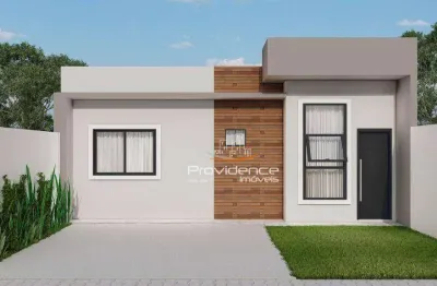 Casa com 2 dormitórios à venda, 50 m² por r$ 280.000,00 - esmeralda - cascavel/pr