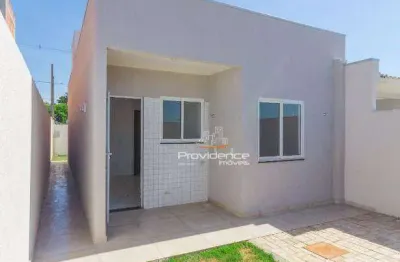 Casa com 2 dormitórios à venda, 63 m² por r$ 315.000,00 - montreal - cascavel/pr